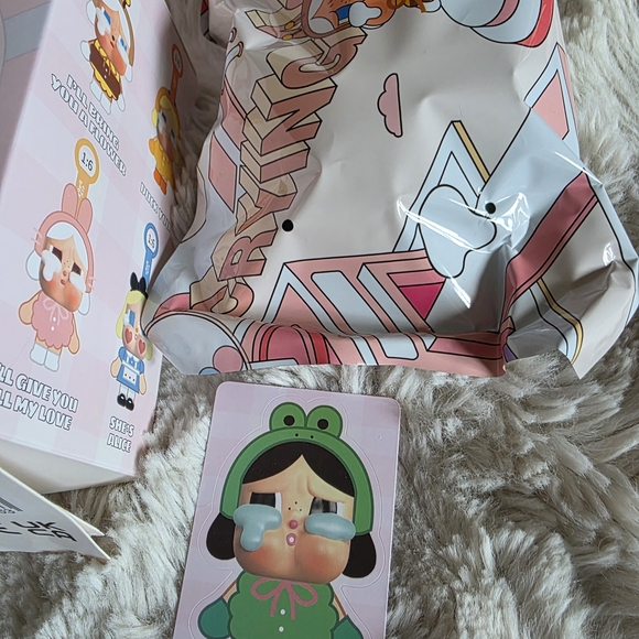 POP MART x Cry baby Crying Again Series Confirmed Plush- Frog - Picture 3 of 5